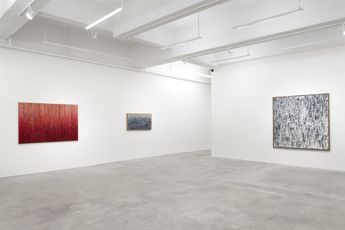 Contemporary art exhibition Ha Chong-Hyun Return to Color at Tina Kim Gallery New York United States