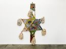 Erdan Yellow Star of David by Mike Cloud contemporary artwork Painting