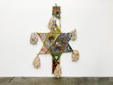 Erdan Yellow Star of David by Mike Cloud contemporary artwork painting