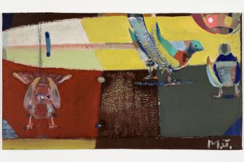 Merlin James contemporary artist