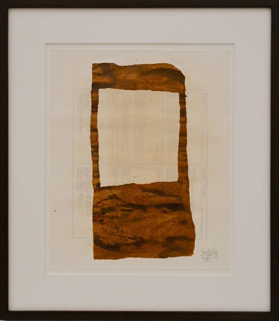 Soy Sauce Drawings 02 by Yang Jiechang contemporary artwork Works on Paper