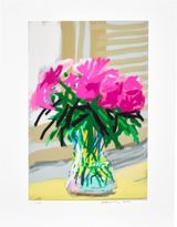 Peonies no 535 by David Hockney contemporary artwork print