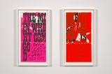 only you and i two parts by Corita Kent contemporary artwork print