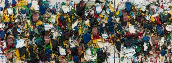 Butterly Valley by Zhu Jinshi contemporary artwork Painting