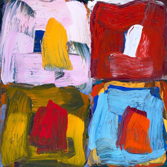 2.4.0. by Lucienne Omara contemporary artwork Painting