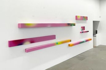 Contemporary art exhibition Yanis Khannoussi Ce que lHorizon nous cache at Dumonteil Paris France