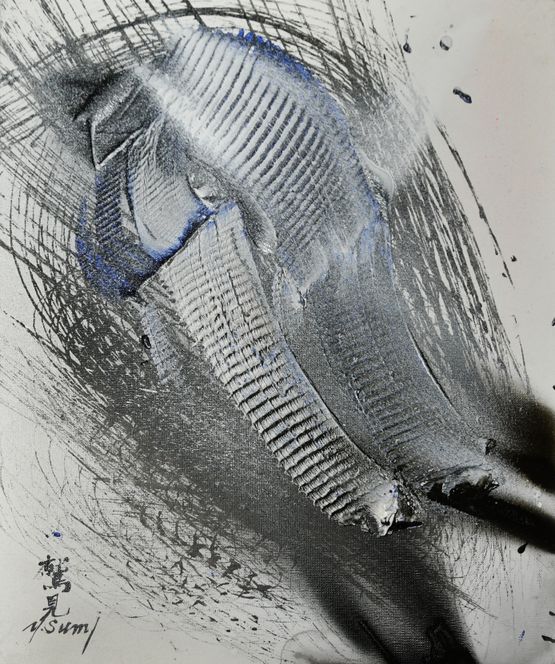 Work SY - 386 by Yasuo Sumi contemporary artwork Painting