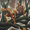 Guardian of the Trees by Elmer Borlongan contemporary artwork Painting