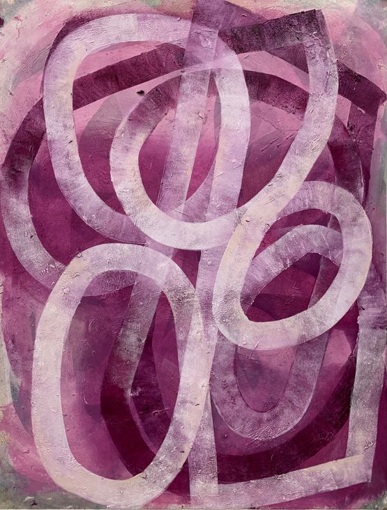 Interstellar by Ildiko Kovacs contemporary artwork Painting