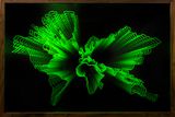 Sediments Green by Ivan Navarro contemporary artwork sculpture