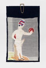 Figura Itifalica 01 by Fernando Marques Penteado contemporary artwork textile