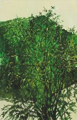 Spring Trees in Dingshan I by Xu Jiang contemporary artwork painting