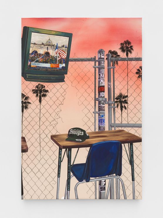 January 6th by Tidawhitney Lek contemporary artwork Painting