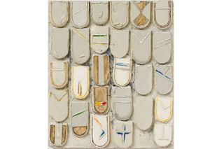 Contemporary art exhibition Yukihisa Isobe Tetsuo Mizu TRACES at Whitestone Gallery Hong Kong