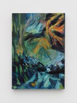 Crystal Forest by Sarah Cunningham contemporary artwork painting works on paper