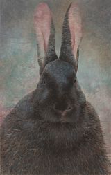 Rabbit Portrait - Wuxu 1 by Shao Fan contemporary artwork painting