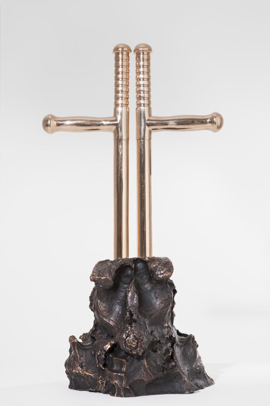 Rising Sign 524 by Kendell Geers contemporary artwork Sculpture