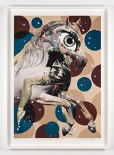inside another land 25 by Del Kathryn Barton contemporary artwork mixed media