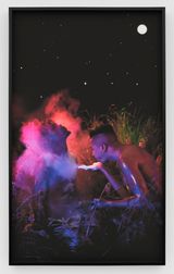 Untitled Takyi and the Obeah Man by Christopher Udemezue contemporary artwork print