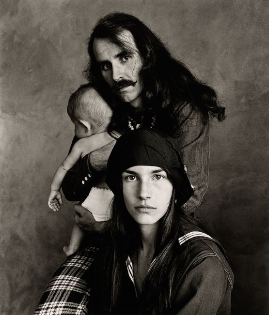 Hippie Family Kelley San Francisco by Irving Penn contemporary artwork Photography