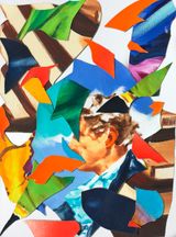 Relampago by Norbert Bisky contemporary artwork painting sculpture