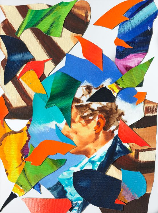 Relampago by Norbert Bisky contemporary artwork Painting