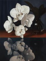 Narcissus by Zheng Fenglin contemporary artwork painting