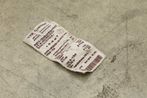A Receipt After One Year The Last Day of The Garden by Aoyama Satoru contemporary artwork Textile