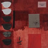 The Affairs of Serving II by Pinaree Sanpitak contemporary artwork drawing painting works on paper