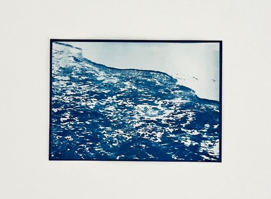 Sortes Praenestinae A Piece of Floor of the Divination Cave by Itamar Gov contemporary artwork Works on Paper