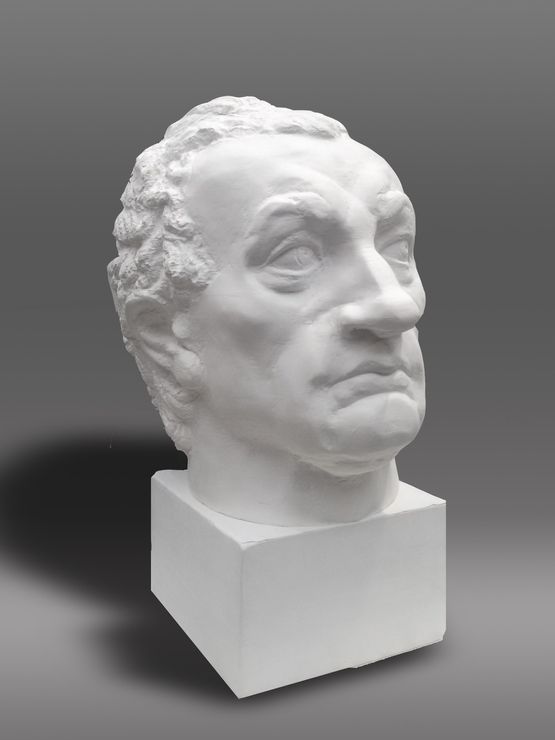 Bust of Gendamisstor by Li Hongbo contemporary artwork Sculpture