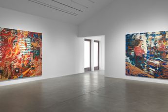 Contemporary art exhibition Angel Otero Agua Salada at Hauser  Wirth Somerset United Kingdom