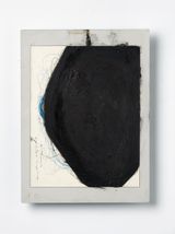 Untitled Sitzende Figur Uberzeichnet by Arnulf Rainer contemporary artwork mixed media