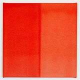 Half Red by Simon Morris contemporary artwork painting