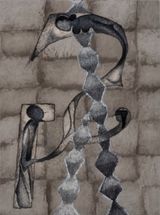 The Family by Atul Dodiya contemporary artwork painting