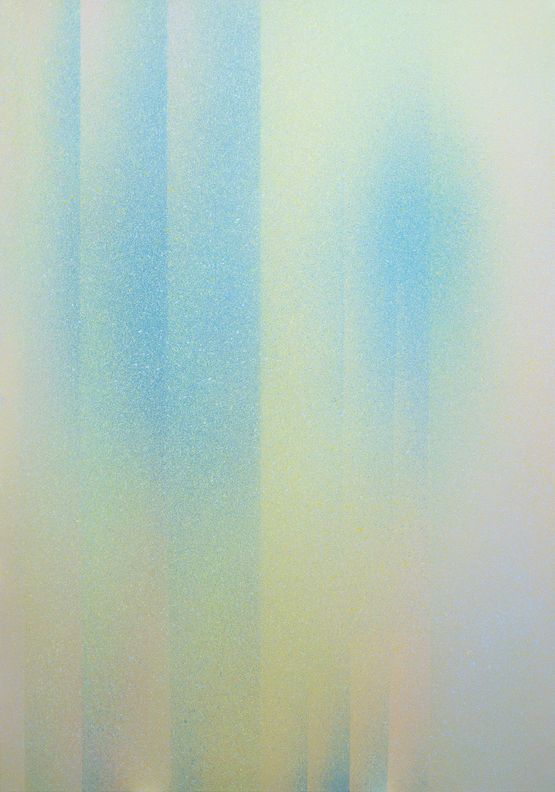 ECHO LE TEMPS NE COULE PLUS. IL JAILLIT925 by Ana Montiel contemporary artwork Painting