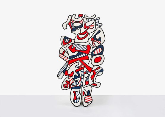 Le Commodore by Jean Dubuffet contemporary artwork Painting