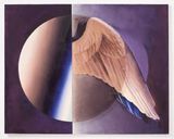 Two wings by Angela Fette contemporary artwork painting