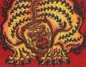 Tiger of Long-Lasting Battle Fortune 1 by Kaneko Tomiyuki contemporary artwork Painting