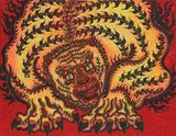 Tiger of Long-Lasting Battle Fortune 1 by Kaneko Tomiyuki contemporary artwork painting works on paper
