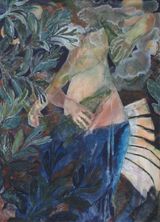 Hofgarten Blackout by Eva Haupt contemporary artwork painting
