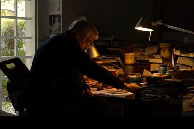 Valerio Adami interview at Meina