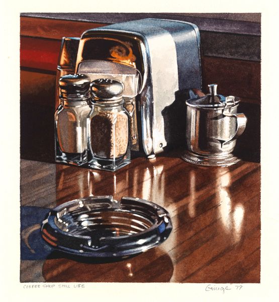 Coffee Shop Still Life by Ralph Goings contemporary artwork Works on Paper