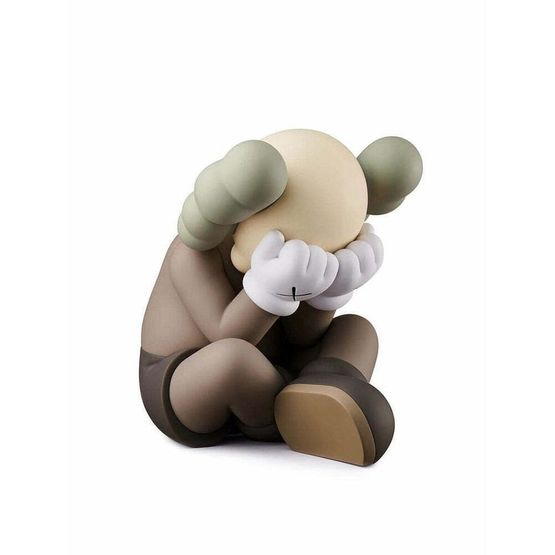 Separated - brown by KAWS contemporary artwork Sculpture