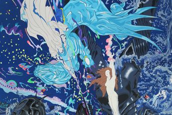Contemporary art exhibition Yoshitaka Amano TOKYO SYNC at Mizuma Art Gallery Tokyo Japan