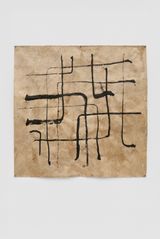 Improvised paths Sache by Abraham Cruzvillegas contemporary artwork works on paper drawing