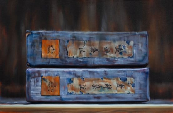 Chinese Library No. 77 by Xie Xiaoze  contemporary artwork Painting