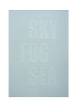Seascape by Kay Rosen contemporary artwork print