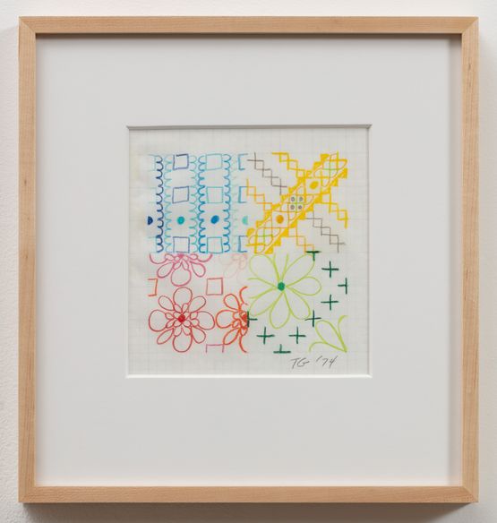 Test Pattern Sequence II by Tina Girouard contemporary artwork Works on Paper