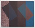 Under In And Out of Violet by McArthur Binion contemporary artwork Painting